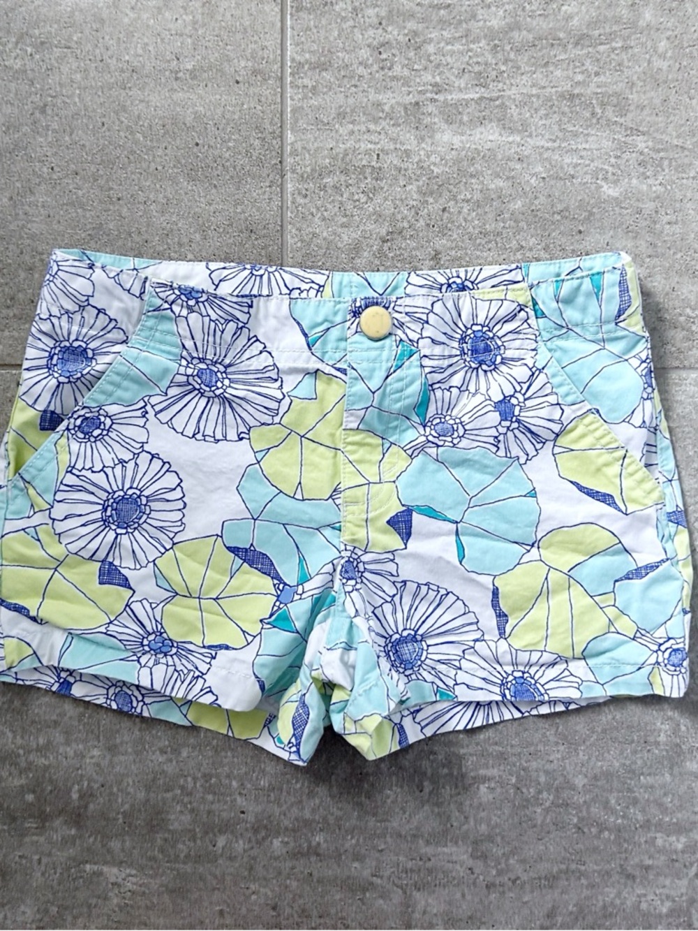 Gymboree Vintage Tide Pool Shorts Size 7